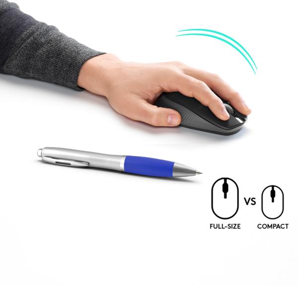 Logitech M190 Kabellose Funkmaus 2,4 GHz – Beidhändig Leise & Ergonomisch für PC & Notebook